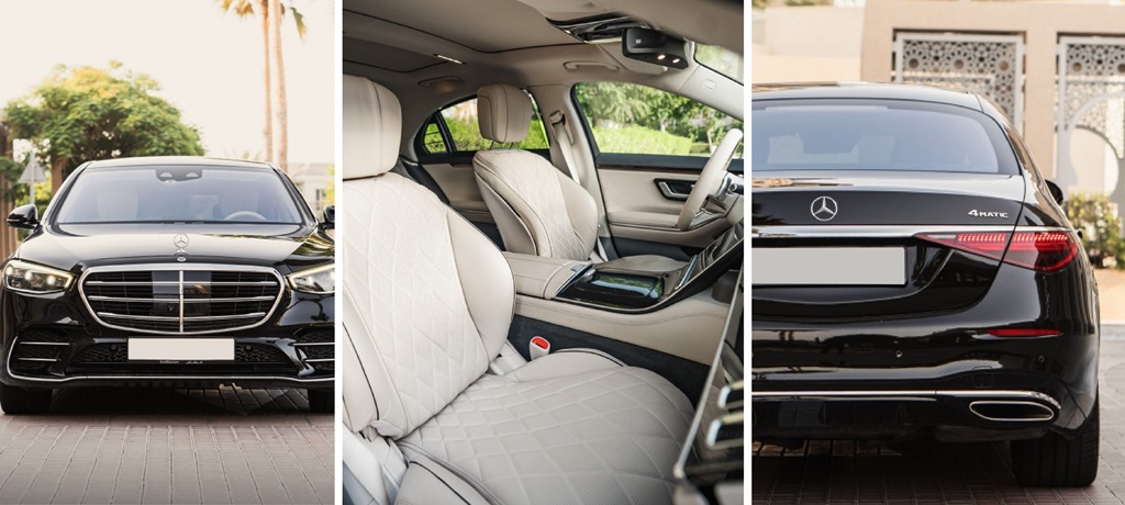 Mercedes S Class with Driver in Dubai