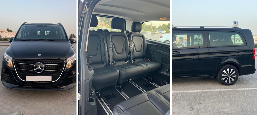 Hire Mercedes V Class in Dubai