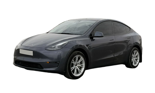 Tesla Model Y With Driver in Dubai