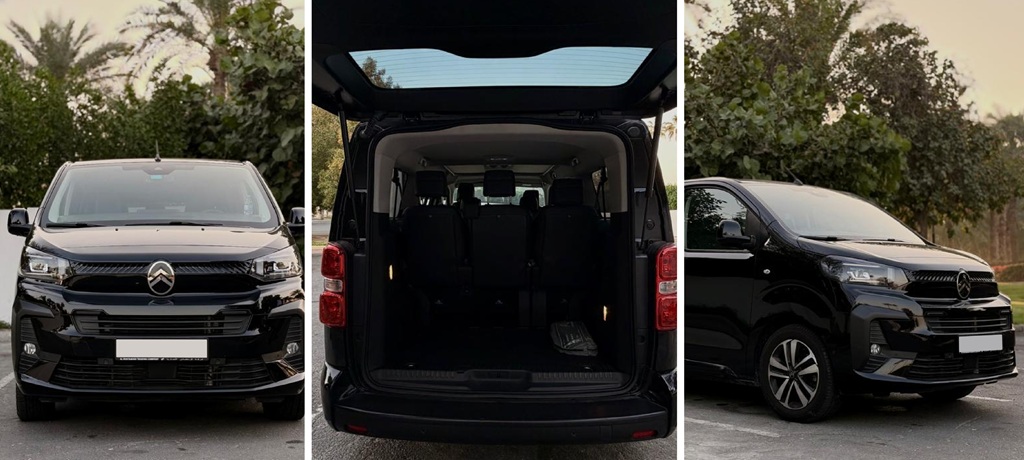 Citroen Spacetourer Hire in Dubai
