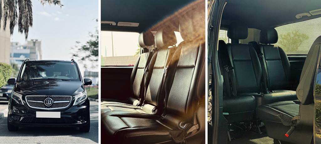 Mercedes Benz Vito with Driver in Dubai